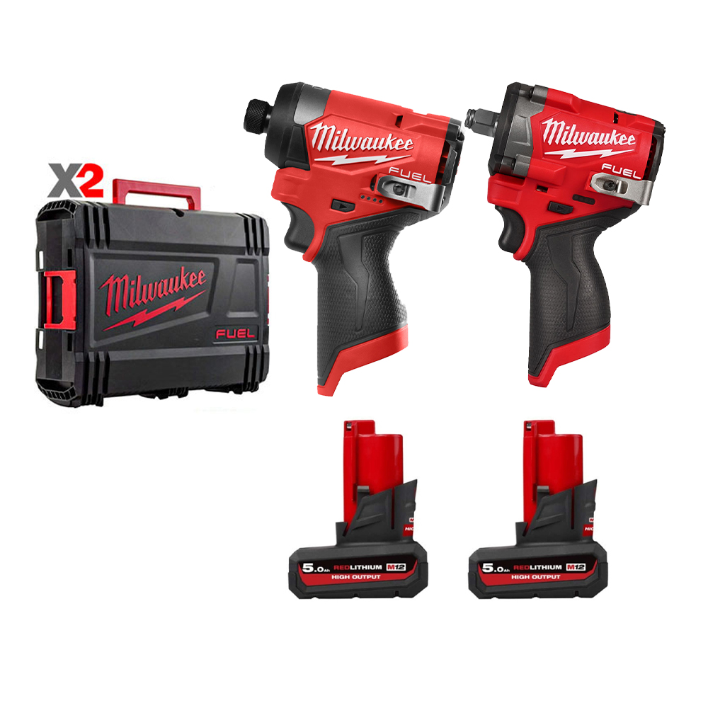 Máy Siết Bu Lông Dùng Pin 12V Milwaukee M12 FIW2F12-0C