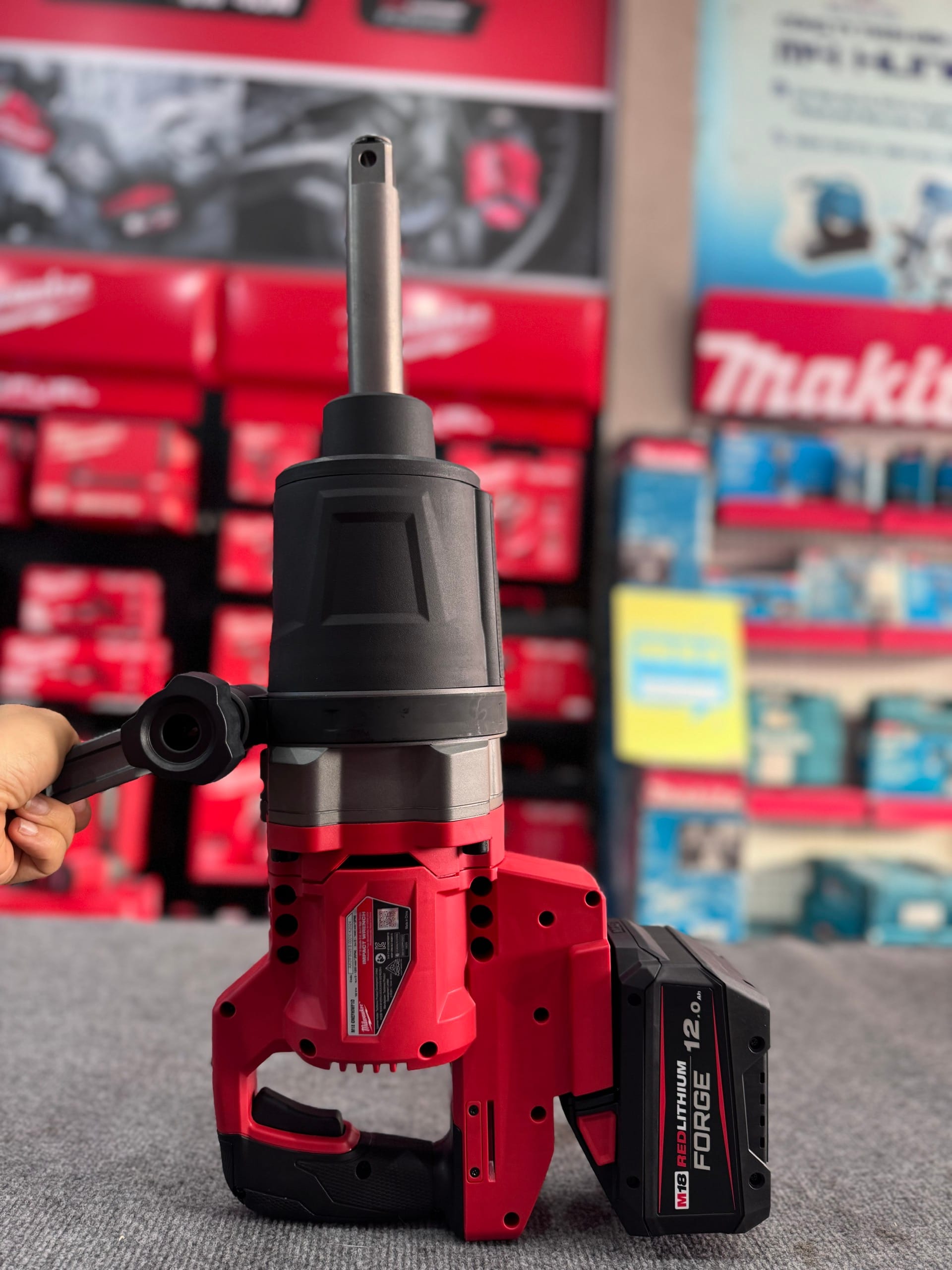 Máy Siết Bu Lông Milwaukee M18 ONEFHIWF1DS-0C0 1 Inch, Lực Siết 2,576 Nm, Bu Lông M48