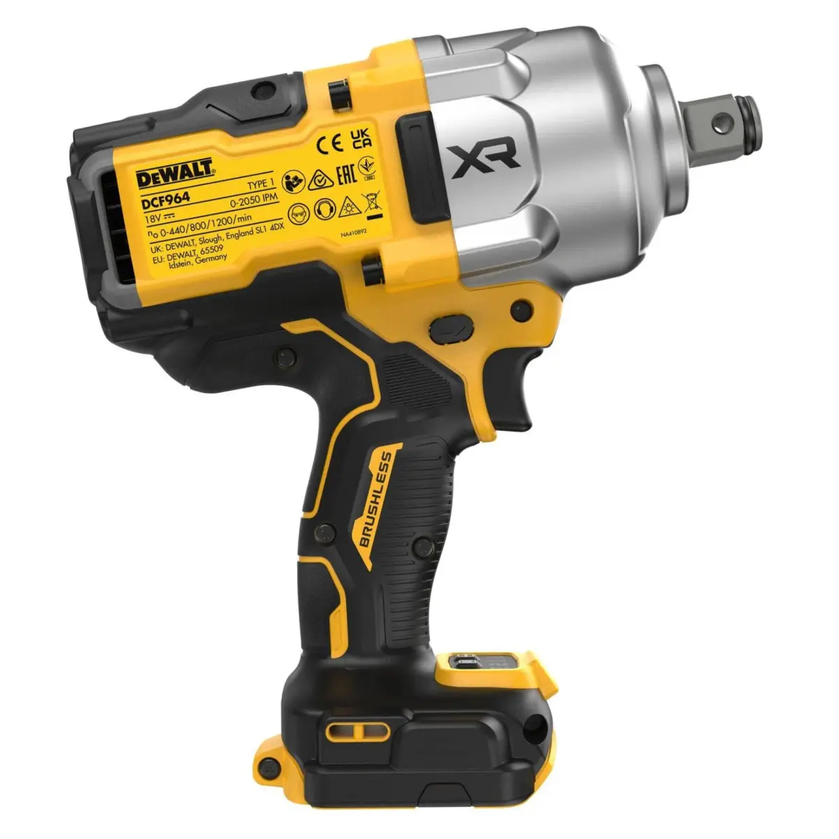 Máy Siết Bulong 1925Nm Đầu 34 Inch Dewalt DCF964NT-XJ - Lực Mở 2576Nm Chính Hãng
