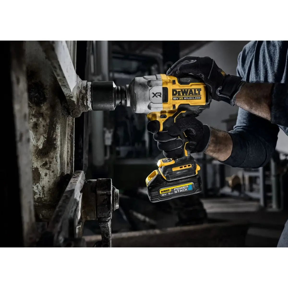 Máy Siết Bulong 1925Nm Đầu 34 Inch Dewalt DCF964NT-XJ - Lực Mở 2576Nm Chính Hãng