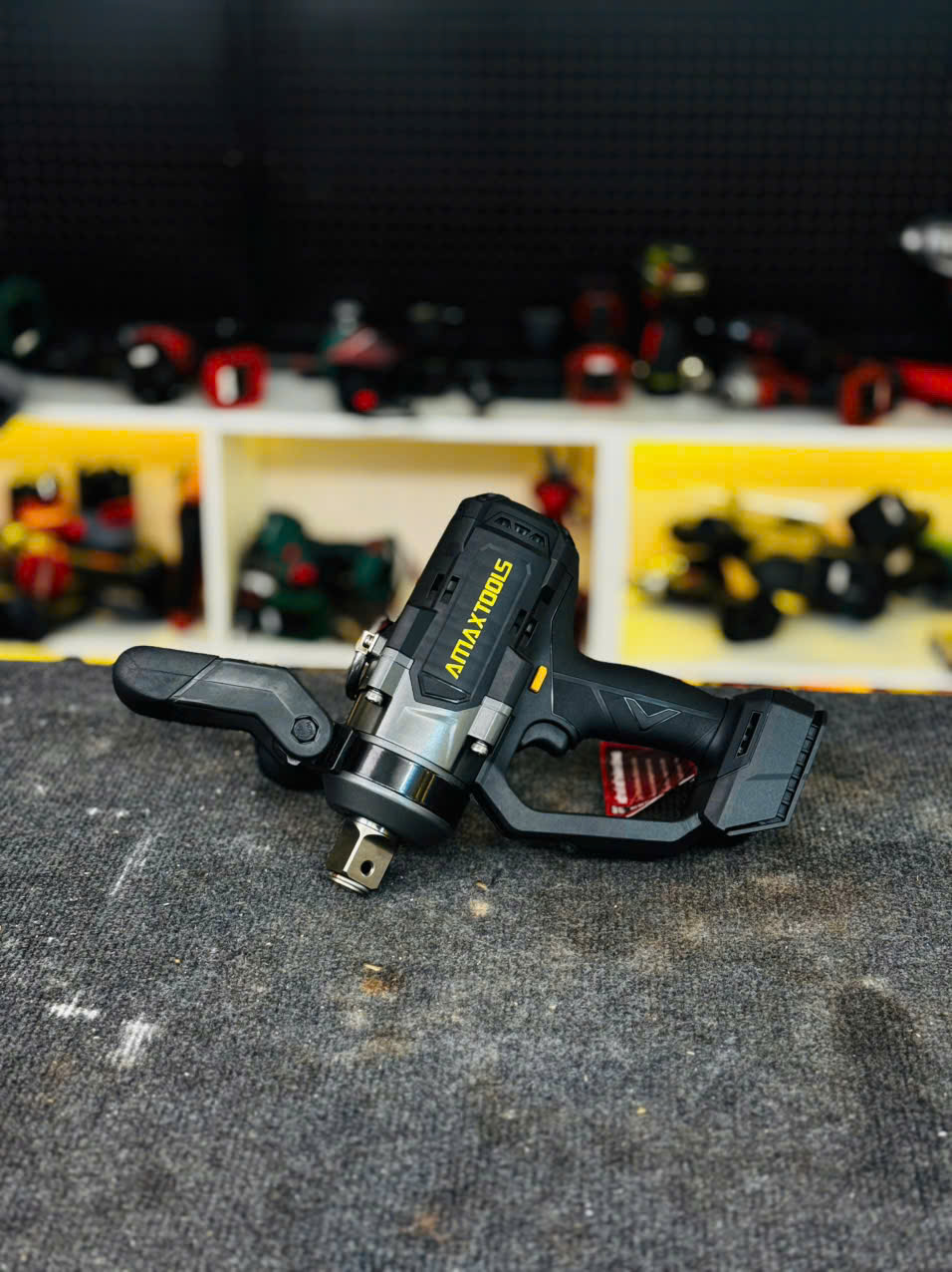 Máy Siết Bulong 2300Nm Amaxtools ABL23001INSM - Lực mở 2800Nm, Dùng Pin 21V Chính Hãng