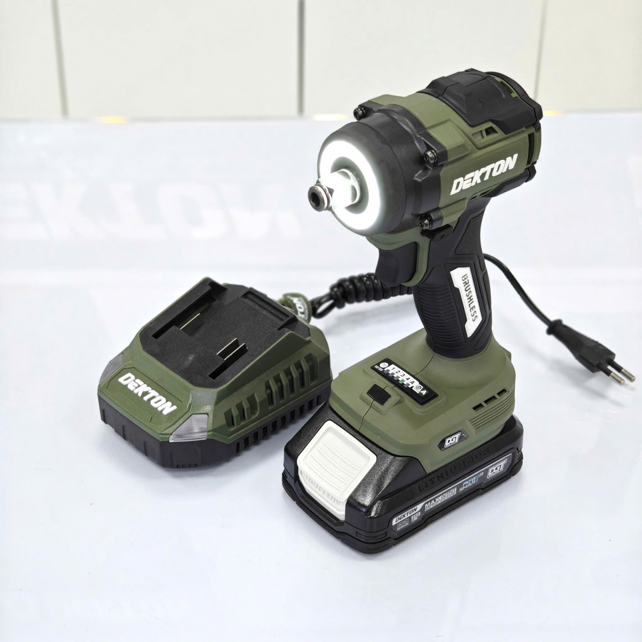 Máy Siết Bulong Dekton 350Nm M21-IW350DGT, M21-IW350XDGT Dùng Pin 21V Chính Hãng