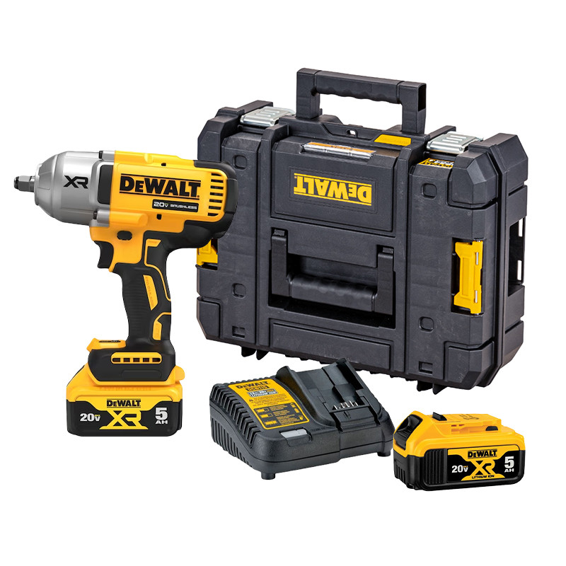 Máy Siết Bulong Dewalt Đầu 1/2 Inch DCF900P2T-B1 20V, Lực Siết 1396Nm