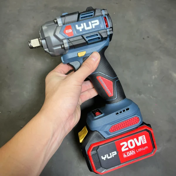 Máy Siết Bulong Pin Yupai YP20 W500M Lực Siết 500Nm, Đầu Khẩu 12 Inch Giá Tốt