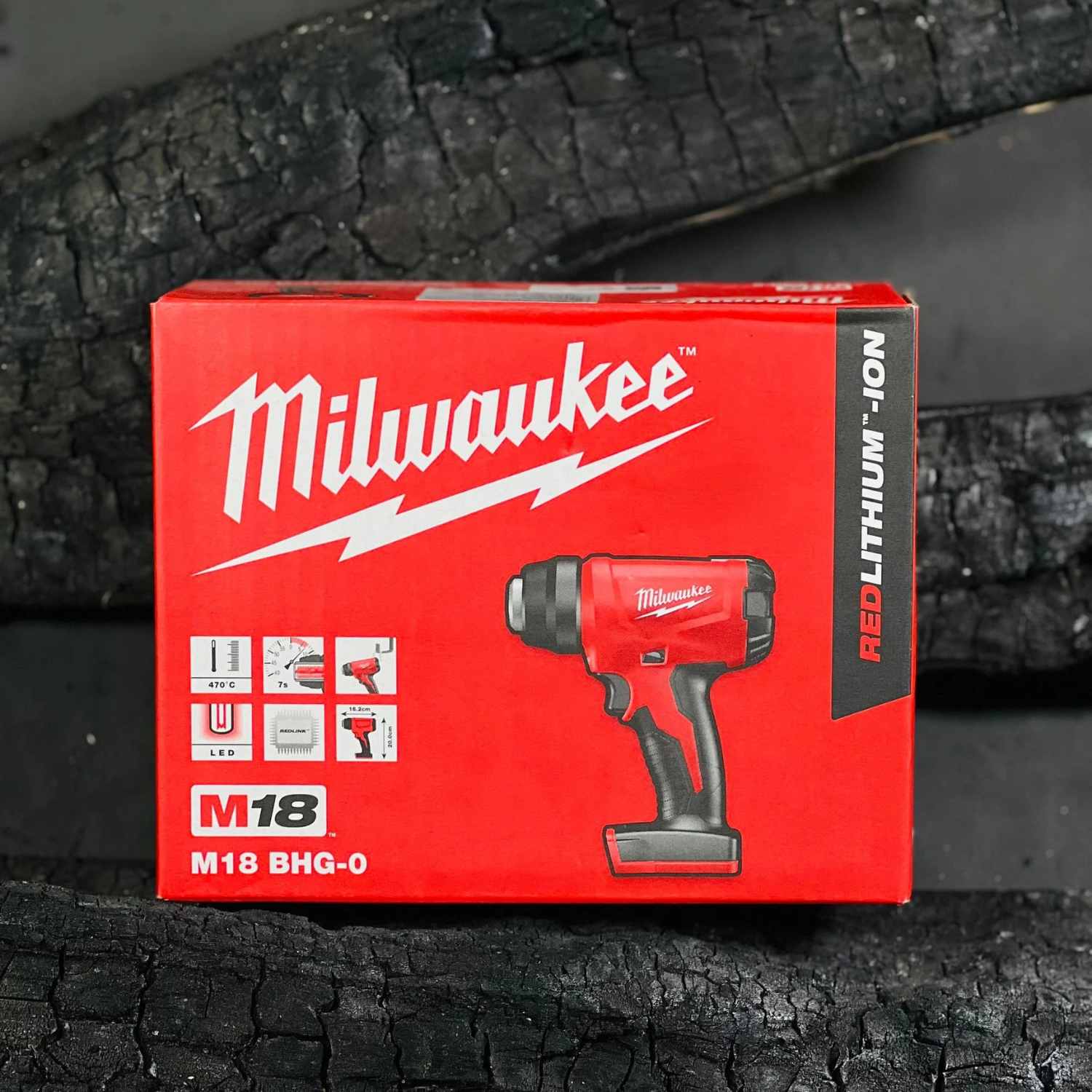 M&aacute;y Thổi Hơi N&oacute;ng Milwaukee M18 BHG-0, Nhiệt 470&deg;C