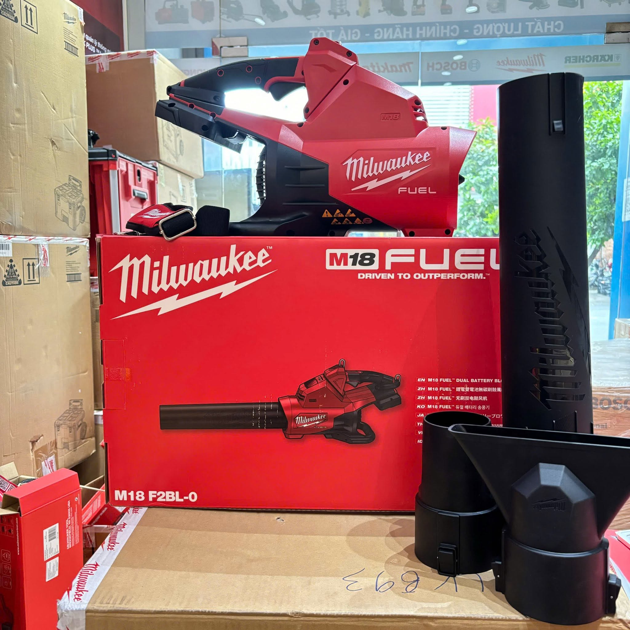 M&aacute;y Thổi L&aacute; 2 Pin Milwaukee M18 F2BL-0 - Lực Thổi 17.7N