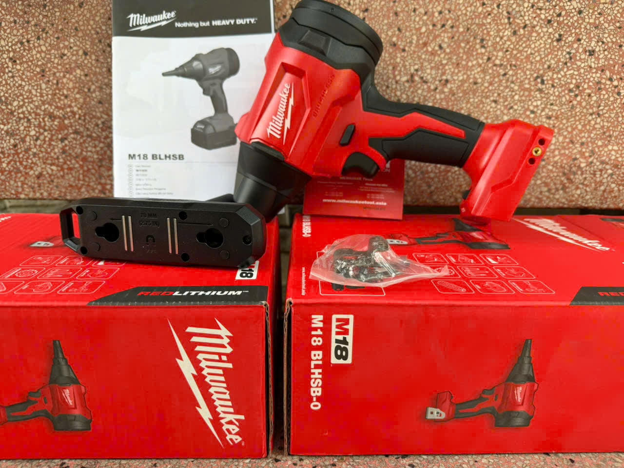Máy Thổi Tốc độ Cao Milwaukee M18 BLHSB-0, Tốc độ Gió 917 Km/h, 3 Cấp