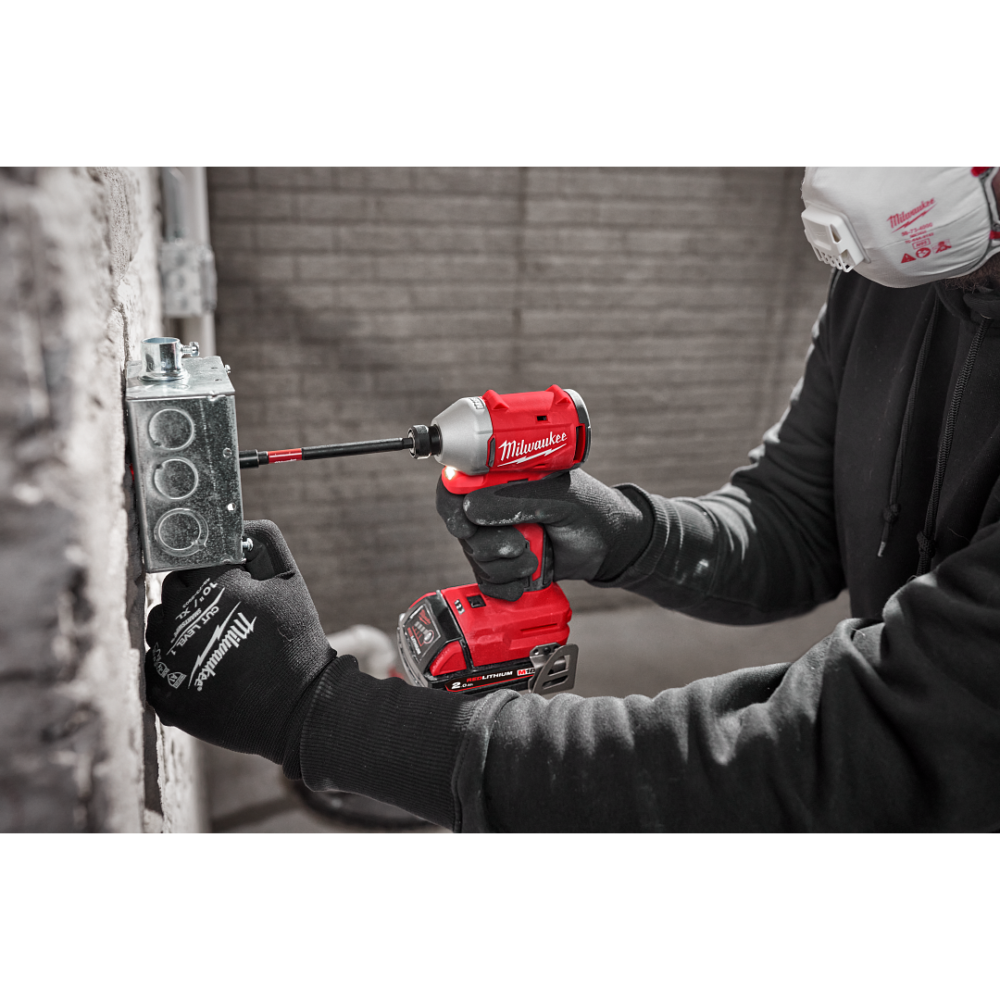Máy Vặn Vít Milwaukee M18 BLIDR-0C0 - Không Chổi Than, 192Nm, Mở Bu Lông M16