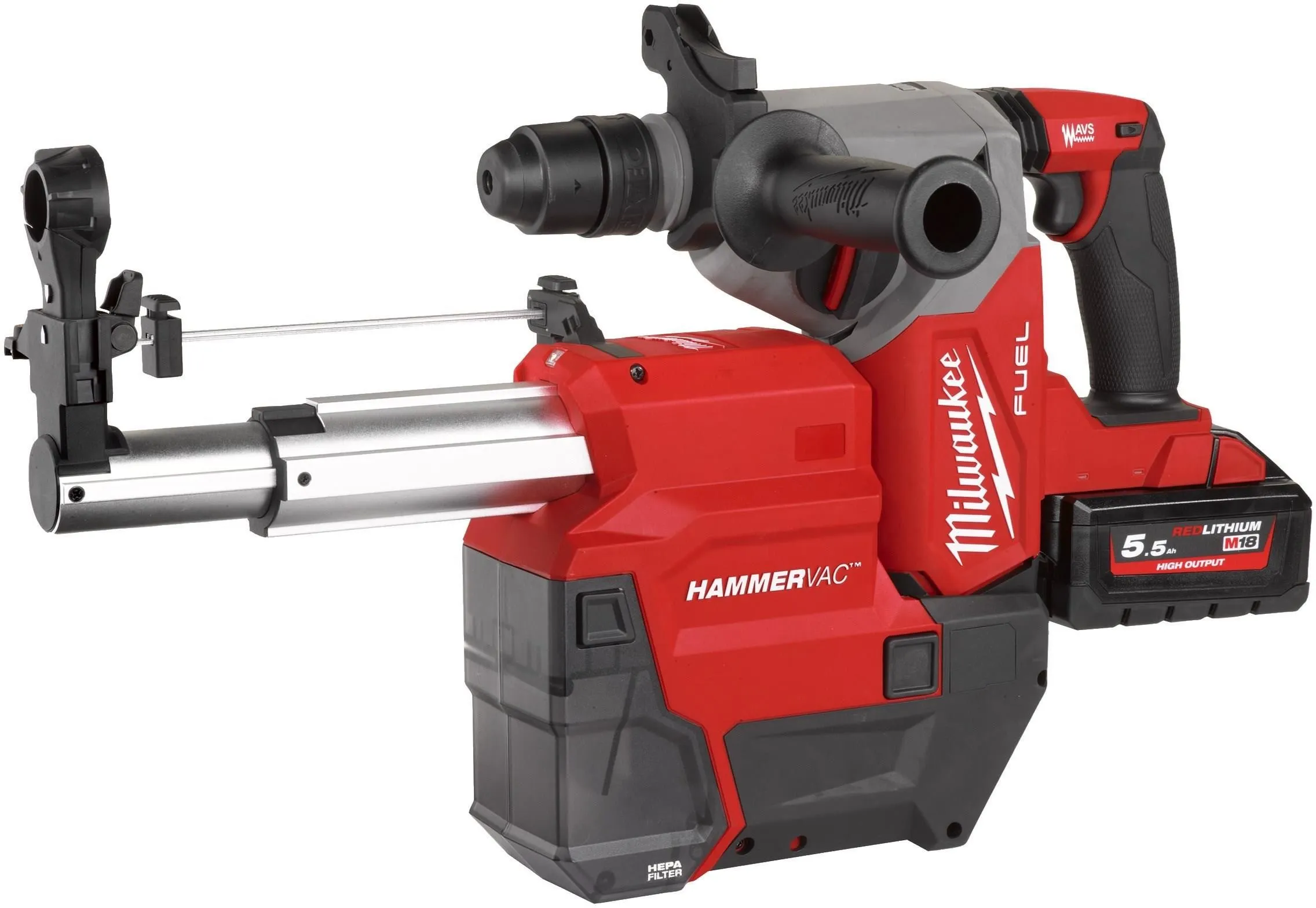 Phụ Kiện Hút Bụi Milwaukee M18 FDDEXL-0 APJ, Lọc HEPA, Khoan Tối đa 26mm
