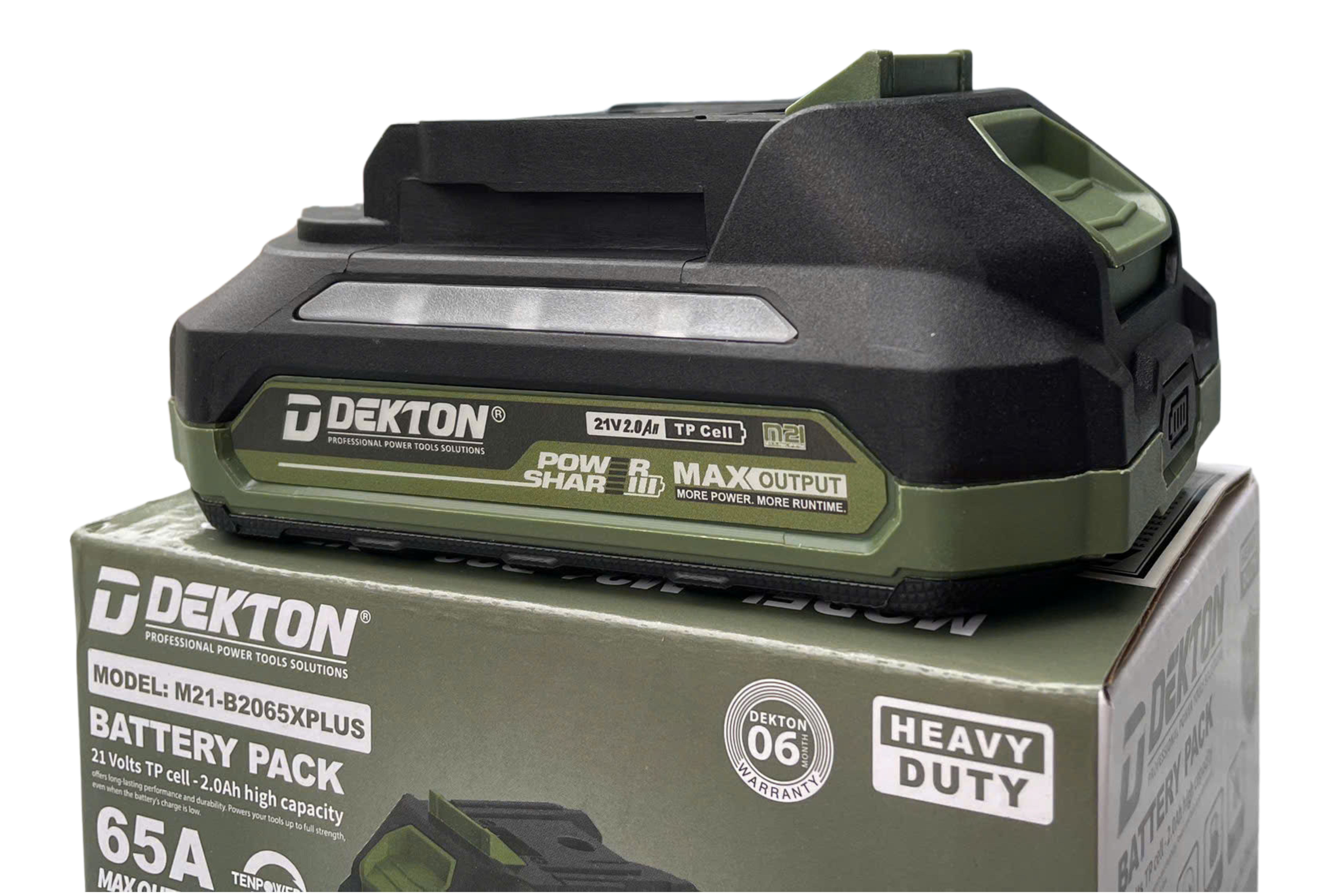 Pin Dekton 21V Gen 3 21V 2.0Ah M21-B2065XPLUS