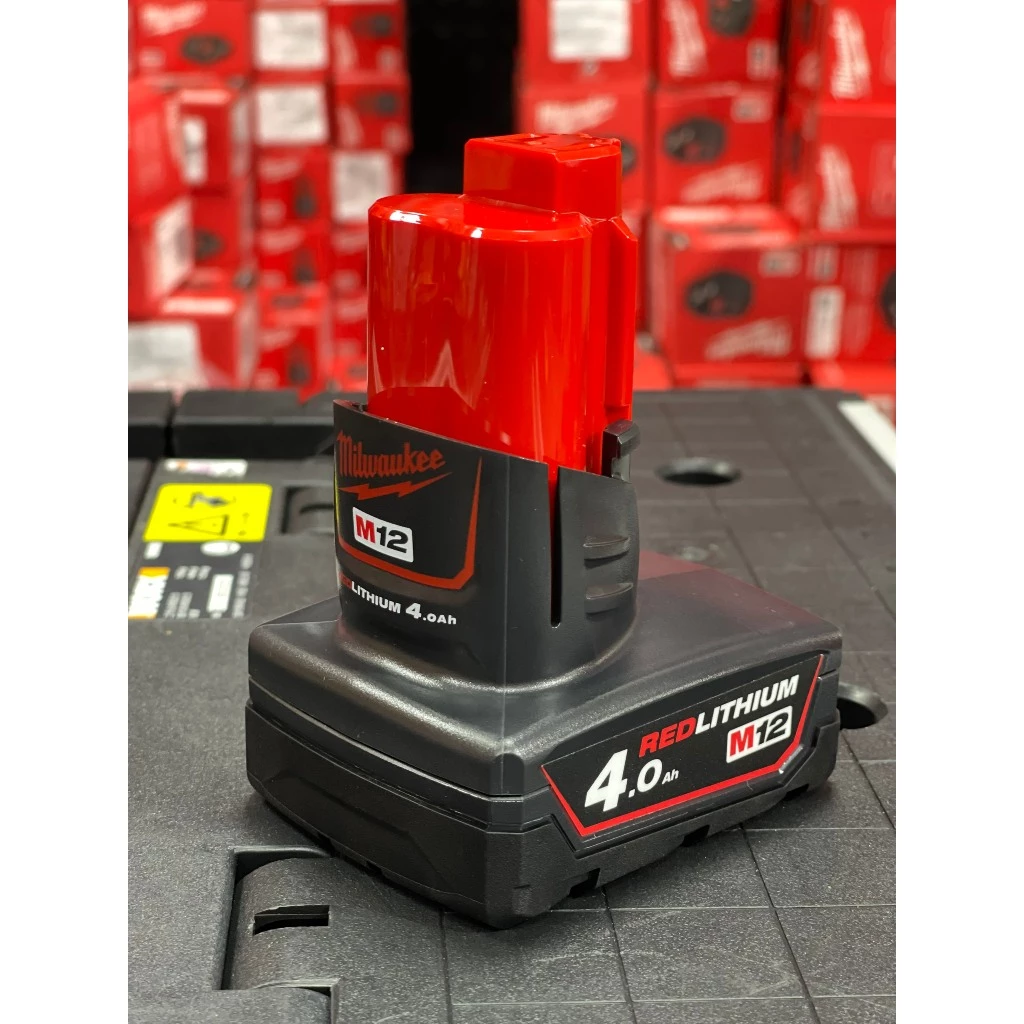 Pin Milwaukee M12B4 12V 4.0Ah - Dung Lượng 4.0Ah