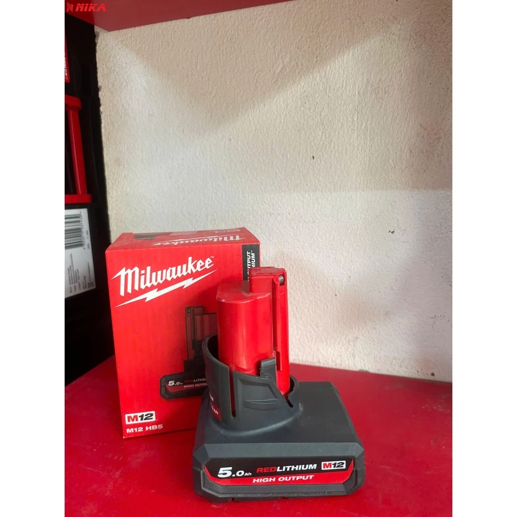 Pin Milwaukee M12HB5 High Output 12V 5.0Ah
