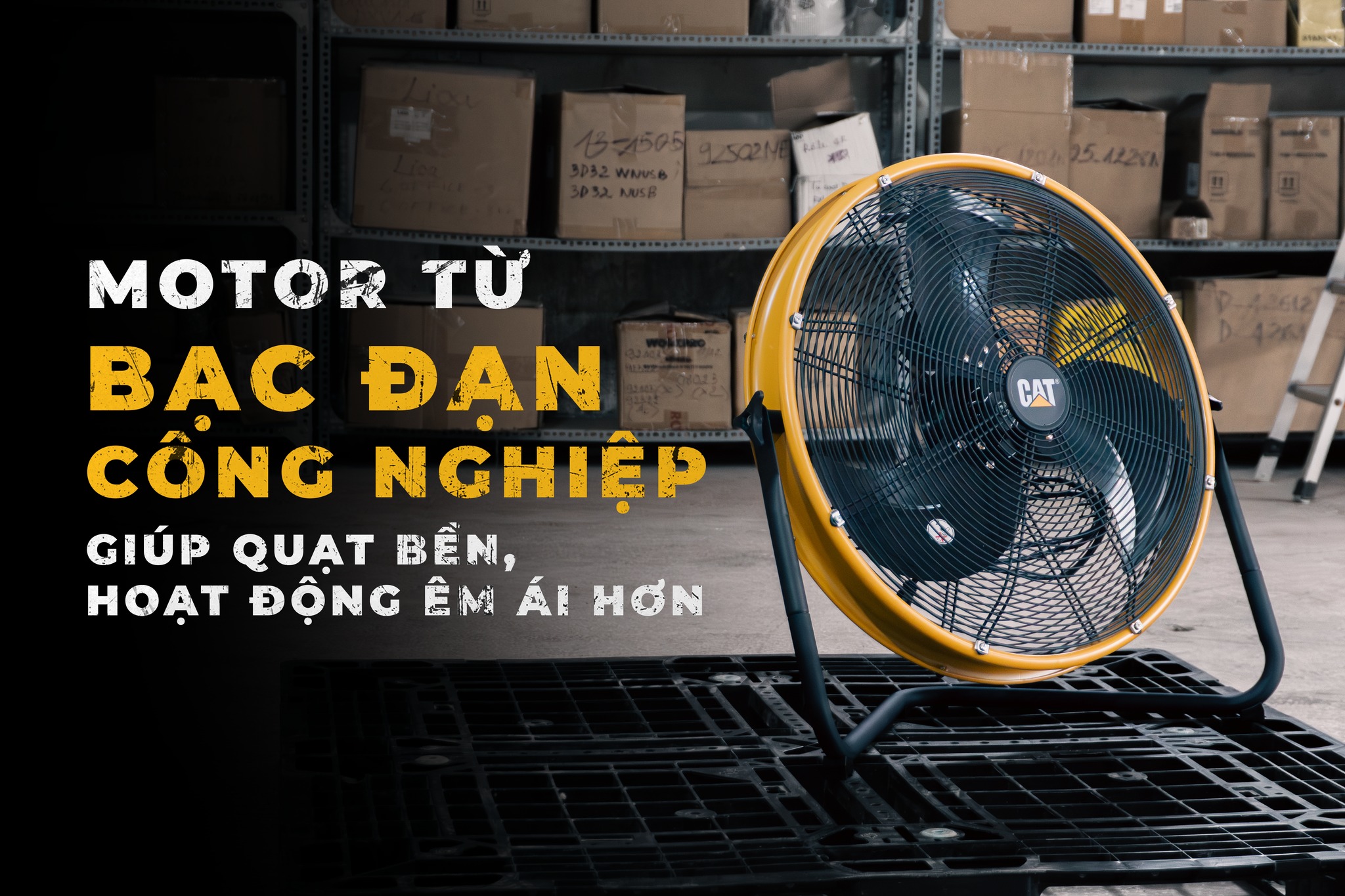 Quạt sàn công nghiệp Caterpillar 20 inch HV-20S 8