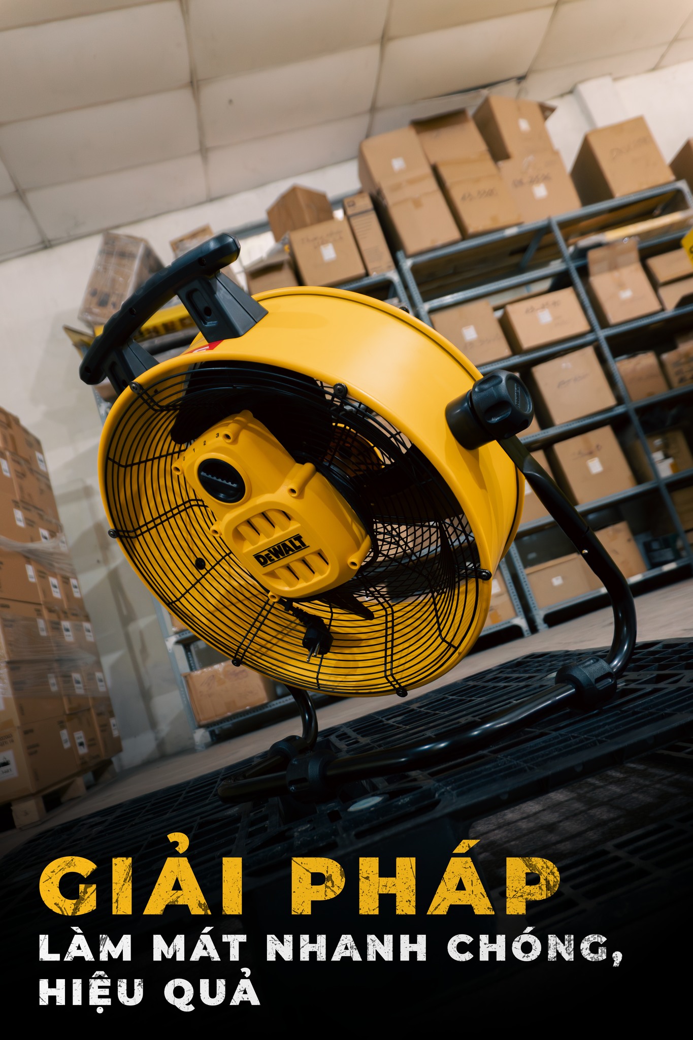 Quạt Công nghiệp Dewalt 18 inch DXF1832 4