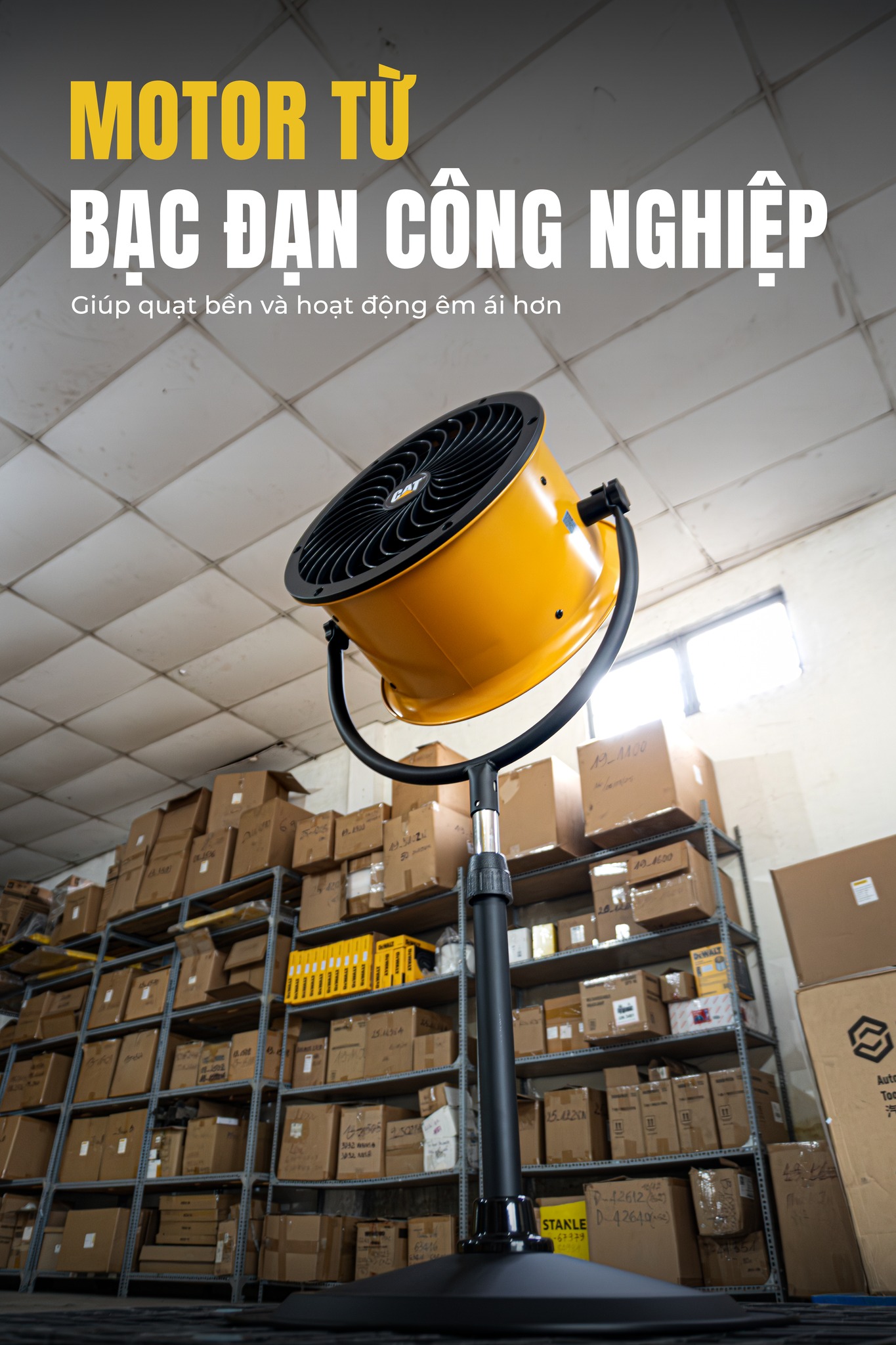 Quạt đứng công nghiệp Caterpillar 14 inch HVPD-14AC 7