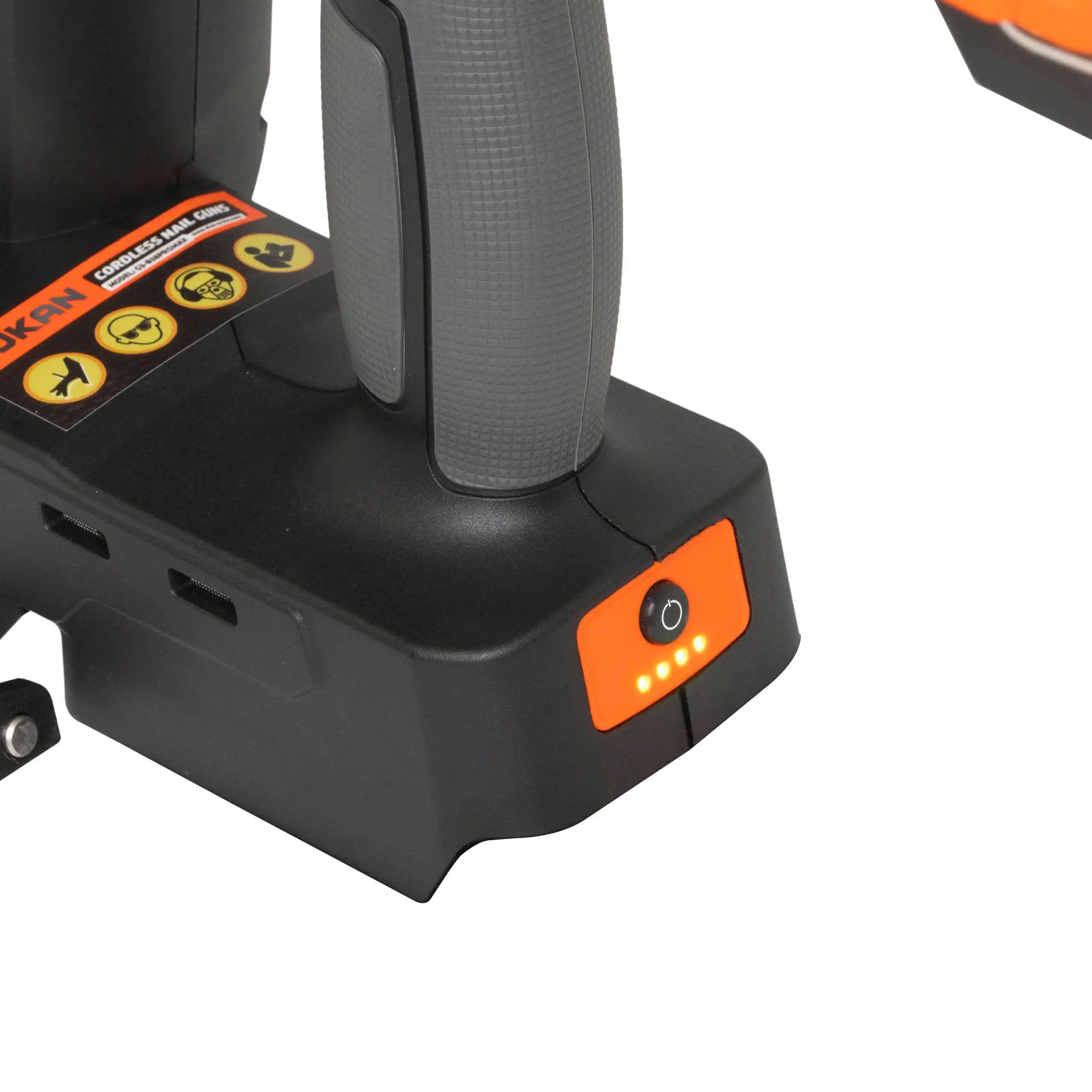Súng bắn đinh bê tông pin 100J Hukan G3-B38PROMAX, Không chổi than