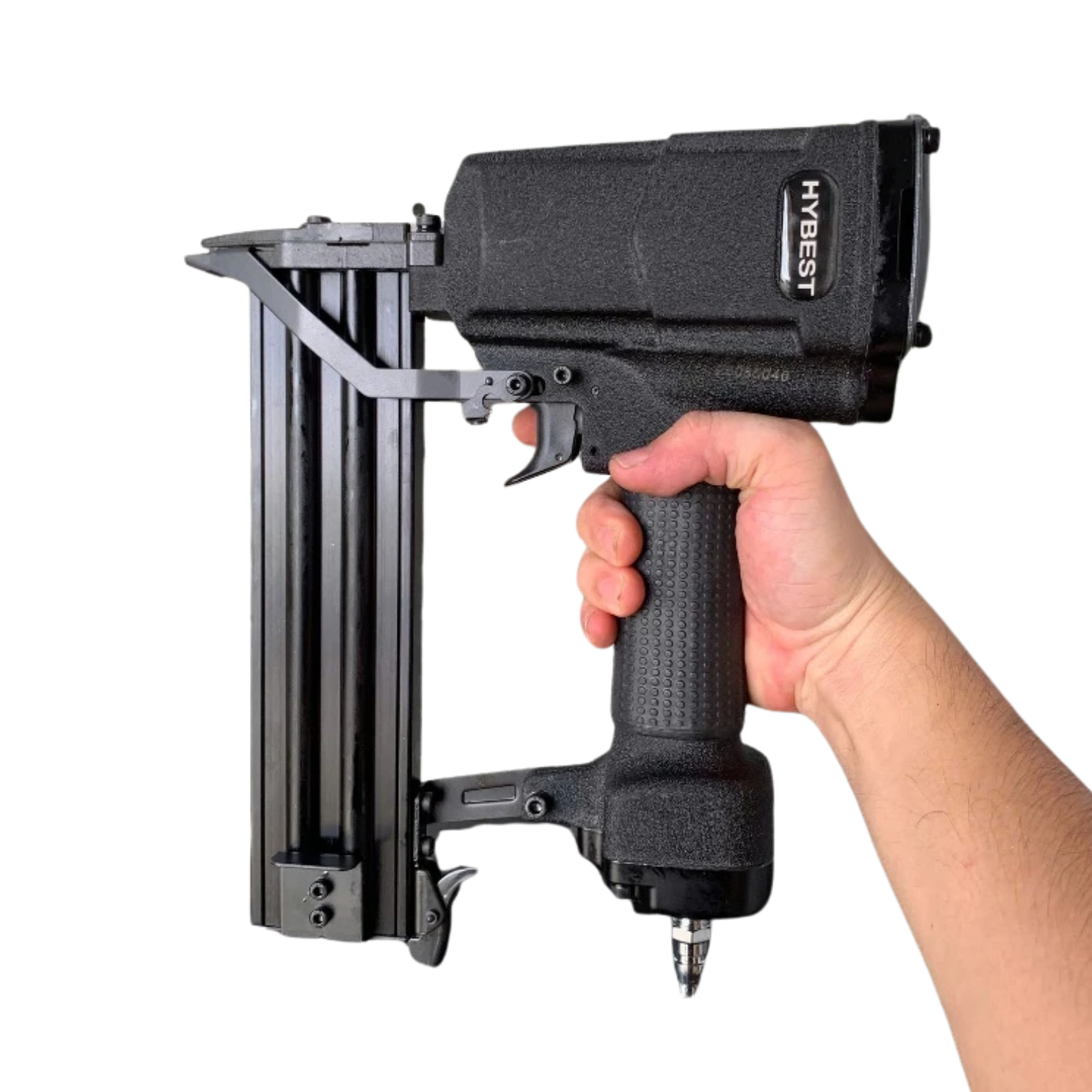 Súng Bắn Đinh Thẳng Khí Nén Hybest T50H - Đinh 20-50mm, Băng Đạn 100 Đinh