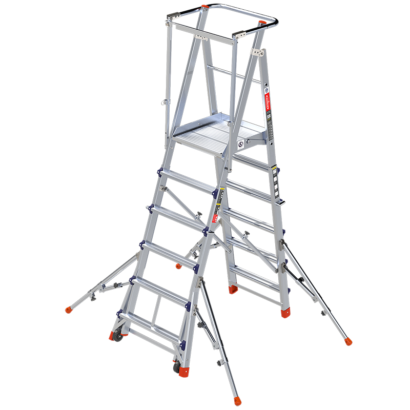 Thang Nhôm An Toàn Poongsan PSL-24, Chiều Cao 2m5, Hàn Quốc Chính Hãng PSL24