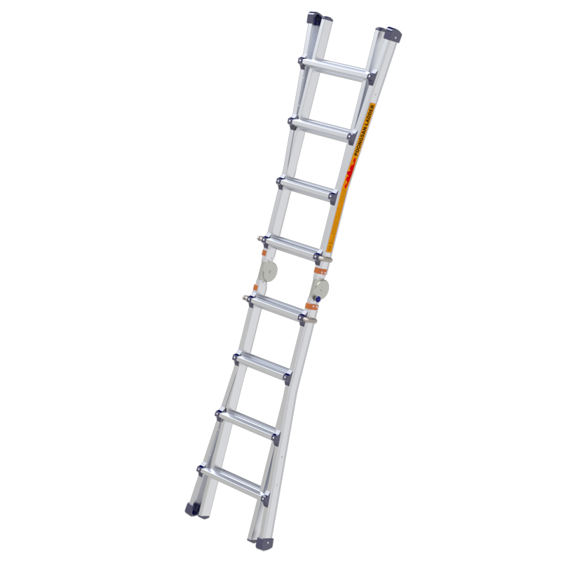 Thang Nhôm Chữ A Rút 2m11 Poongsan PS-44, Tải Trọng 120Kg