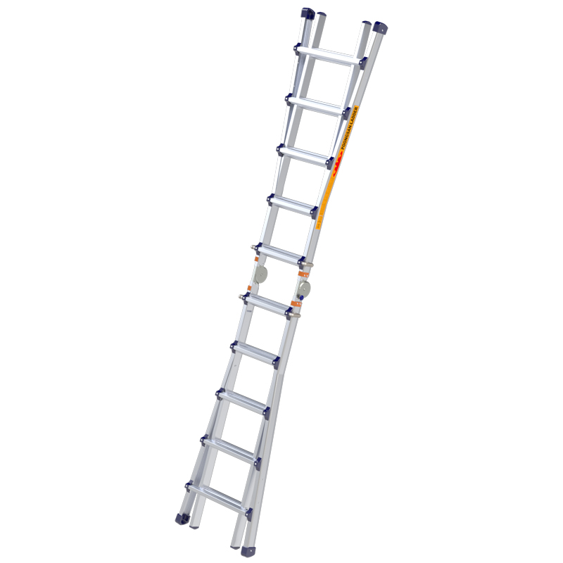 Thang Nhôm Chữ A Rút 2m65 Poongsan PS-45, Tải Trọng 120Kg
