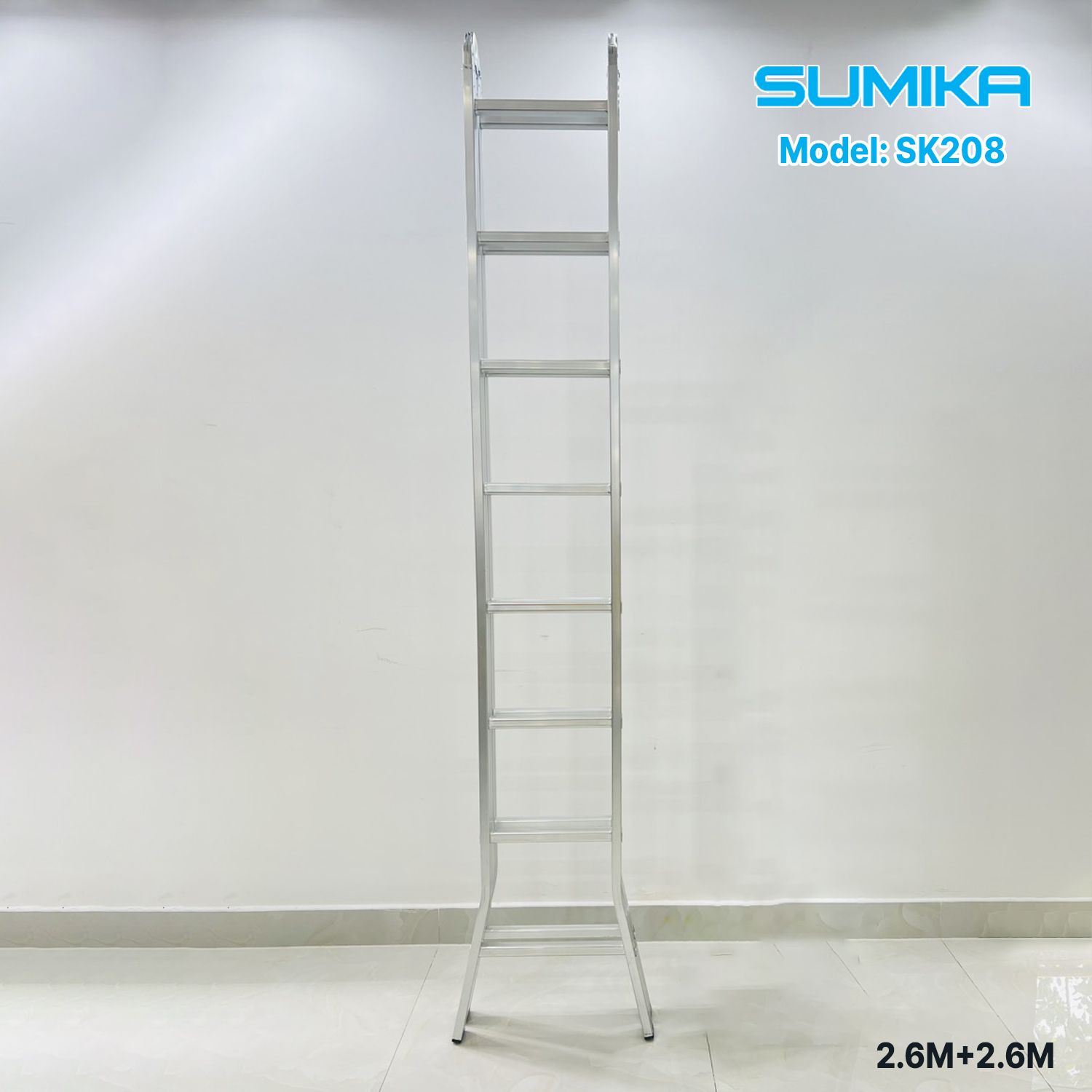 Thang Nh&ocirc;m Gấp đa Năng 2 đoạn 12 Bậc SUMIKA SK208