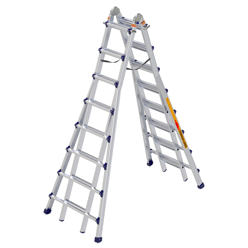 Thang Nhôm Gấp Chữ A Cao 4m37 Poongsan PS-48, Chính Hãng Hàn Quốc PS48