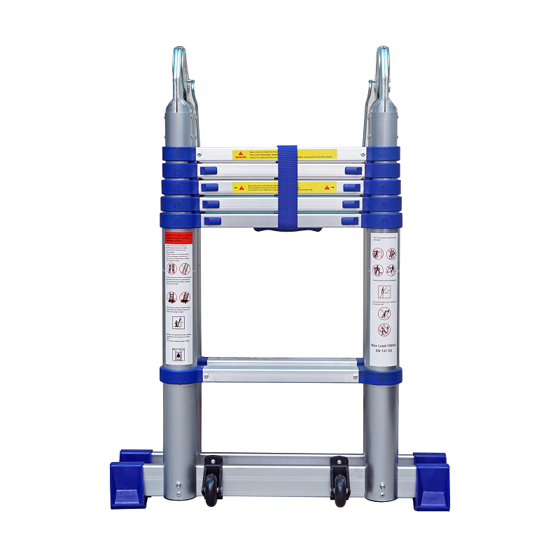 Thang Nhôm Rút Gọn (chữ A) Advindeq ADT706B Cao 3,8m Tải Trọng 150kg