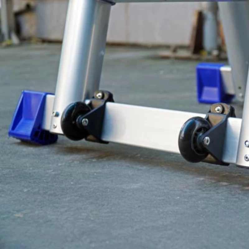Thang Nhôm Rút Gọn (chữ A) Advindeq ADT707B Khóa Gấp Tự động, Tải 150kg