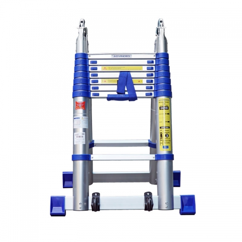 Thang Nhôm Rút Gọn (chữ A) Advindeq ADT708B Khóa Gấp Tự động