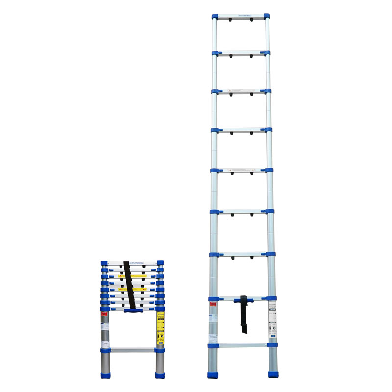 Thang Nhôm Rút Gọn đơn 2.6m Advindeq ADT208B Tải Trọng 150kg