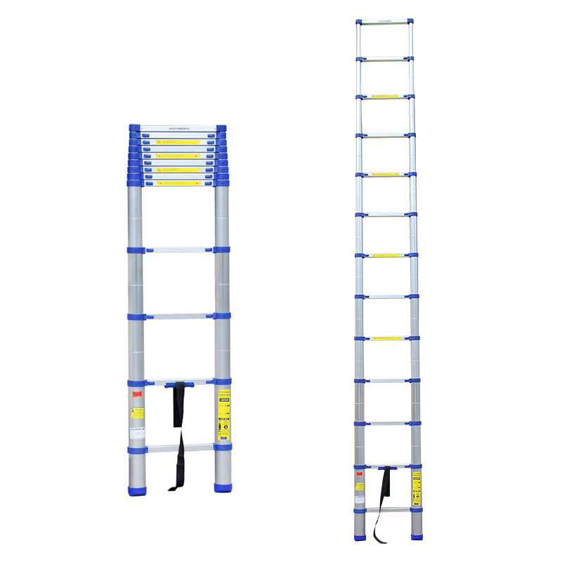 Thang Nhôm Rút Gọn đơn 4,8m Advindeq ADT212B Tải Trọng 150kg