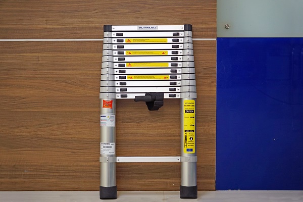 Thang Nhôm Rút Gọn đơn 3,8m Advindeq ADT212F Tải Trọng 150kg