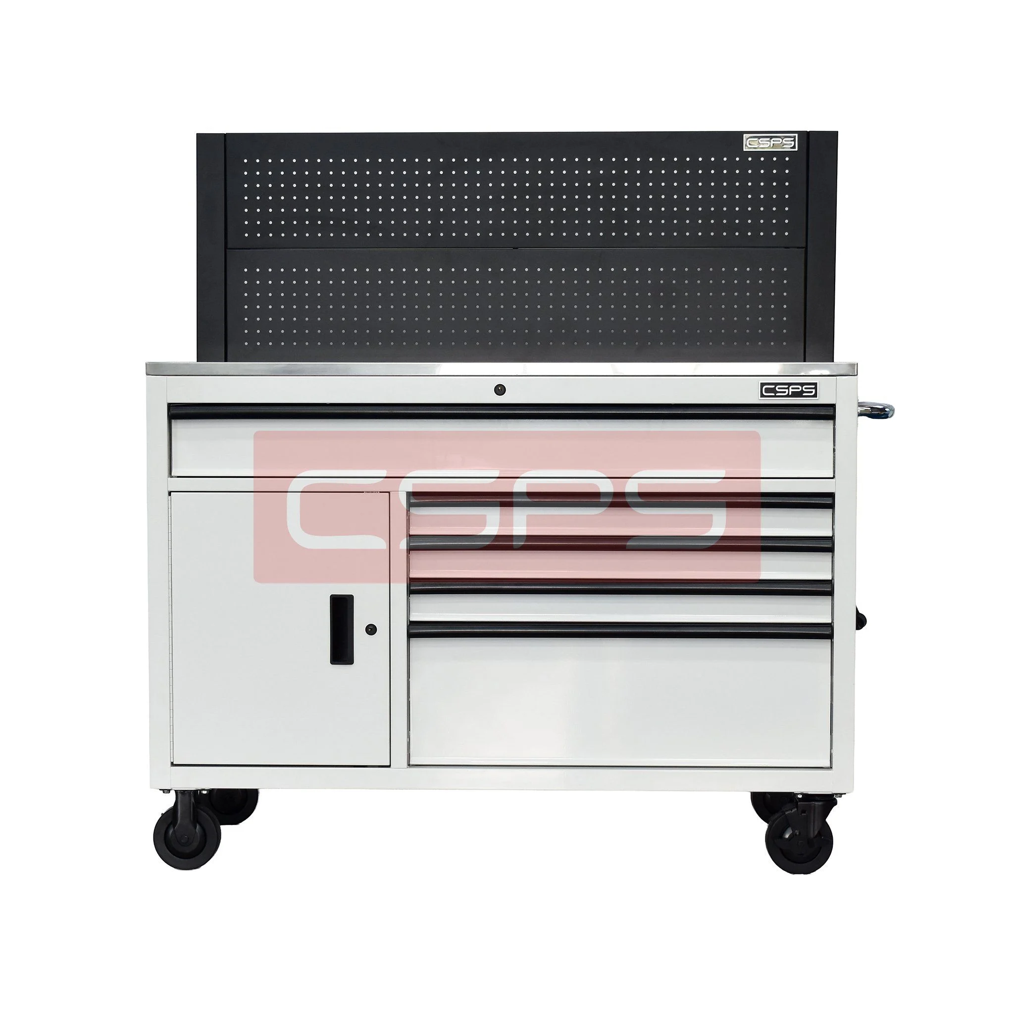 Tủ dụng cụ CSPS 132cm - 05 hộc kéo màu đen , trắng VNTC13205BB2M , VNTC13205BJ4M