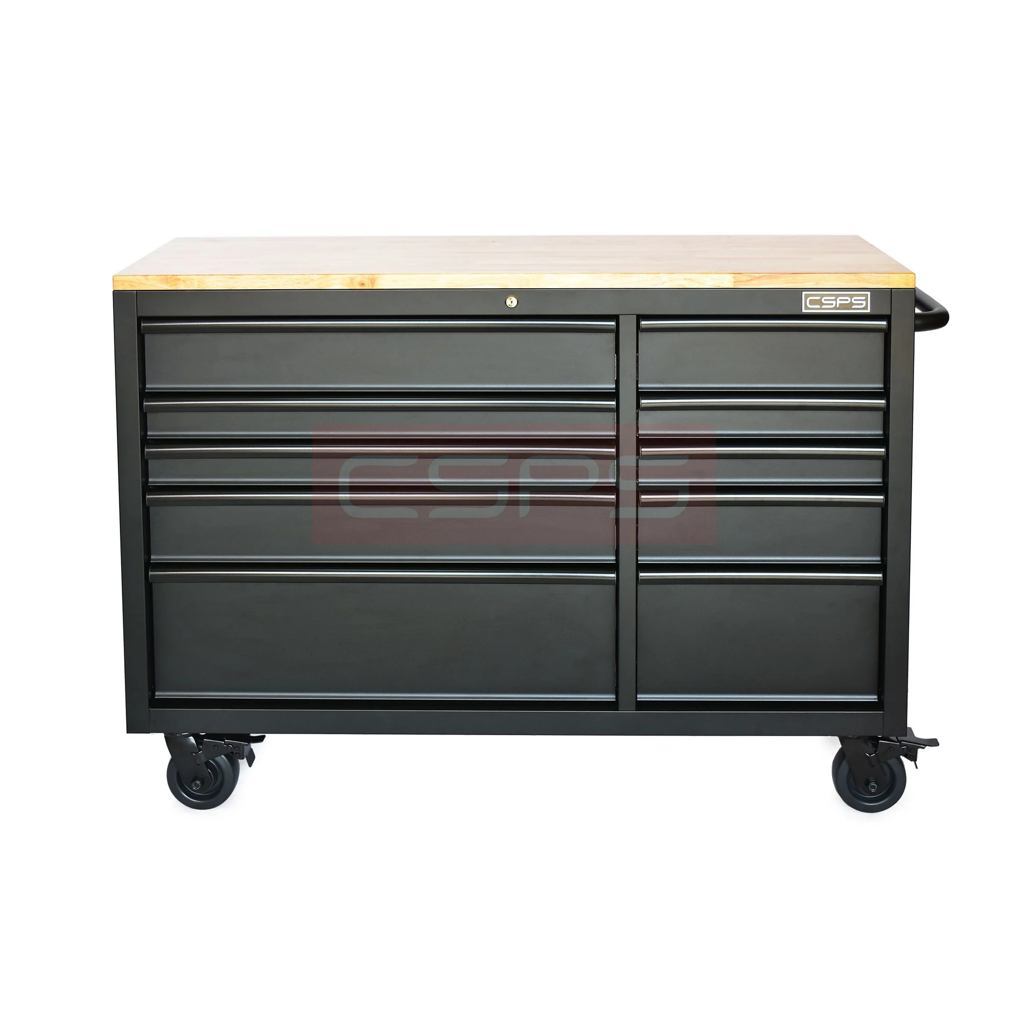 Tủ dụng cụ CSPS 132cm - 10 hộc kéo tay cầm vàng đen trắng model VNTC13210BB3M,VNTC13210BB5M,VNTC13210BB4M