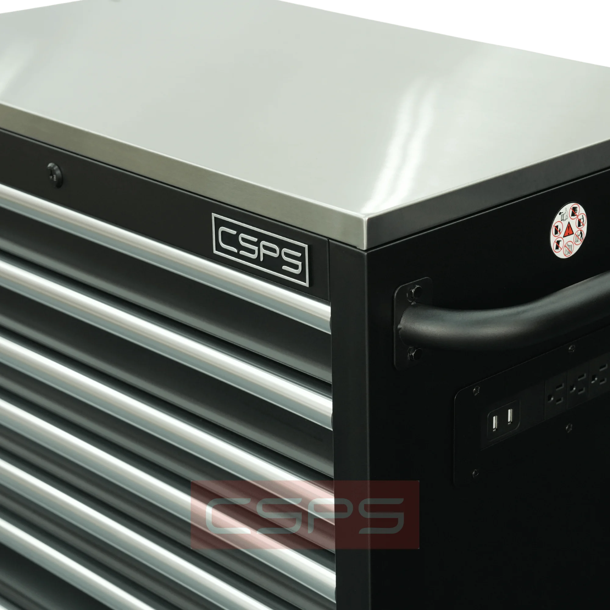 Tủ dụng cụ CSPS 76cm - 07 hộc kéo tay cầm đen, trắng, vàng, VNTC07607BB5M, VNTC07607BB4M, VNTC07607BB3M