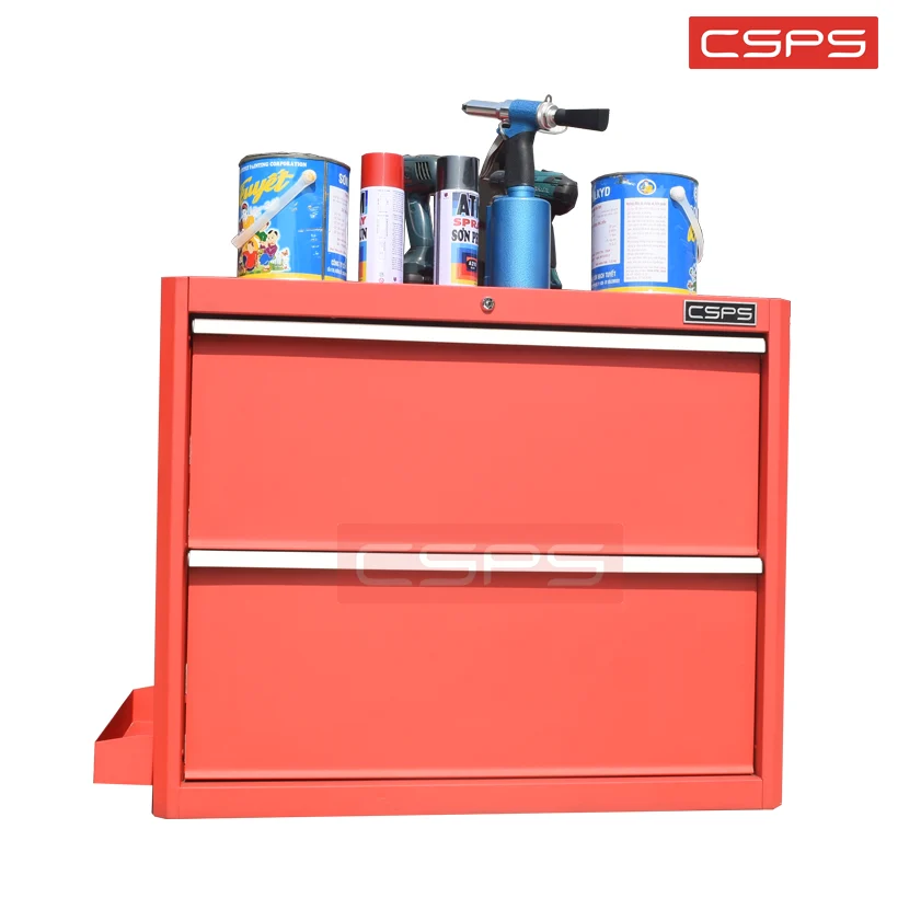 Tủ dụng cụ CSPS 91cm - 02 hộc kéo màu đen, đỏ, VNTC09102BB1D, VNGS3661BC12