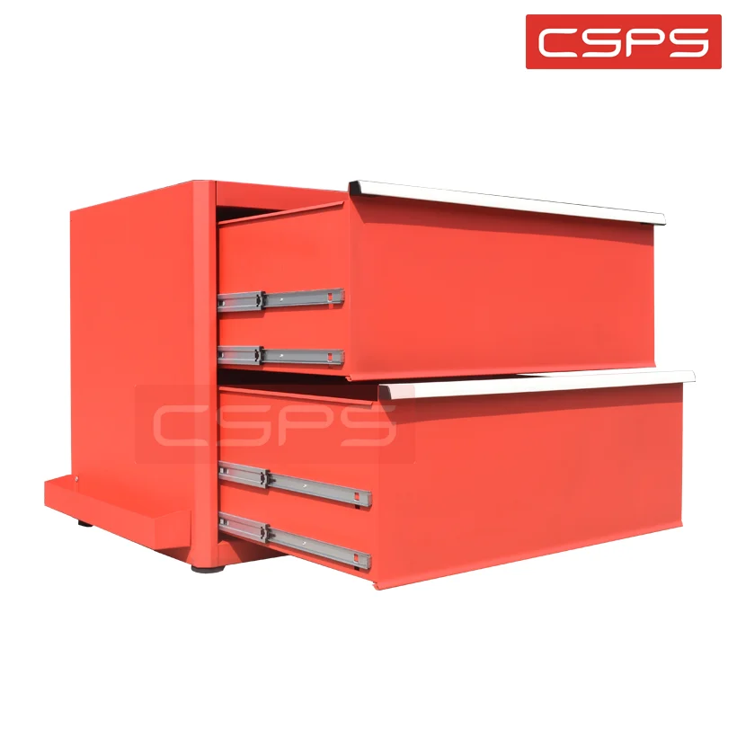 Tủ dụng cụ CSPS 91cm - 02 hộc kéo màu đen, đỏ, VNTC09102BB1D, VNGS3661BC12