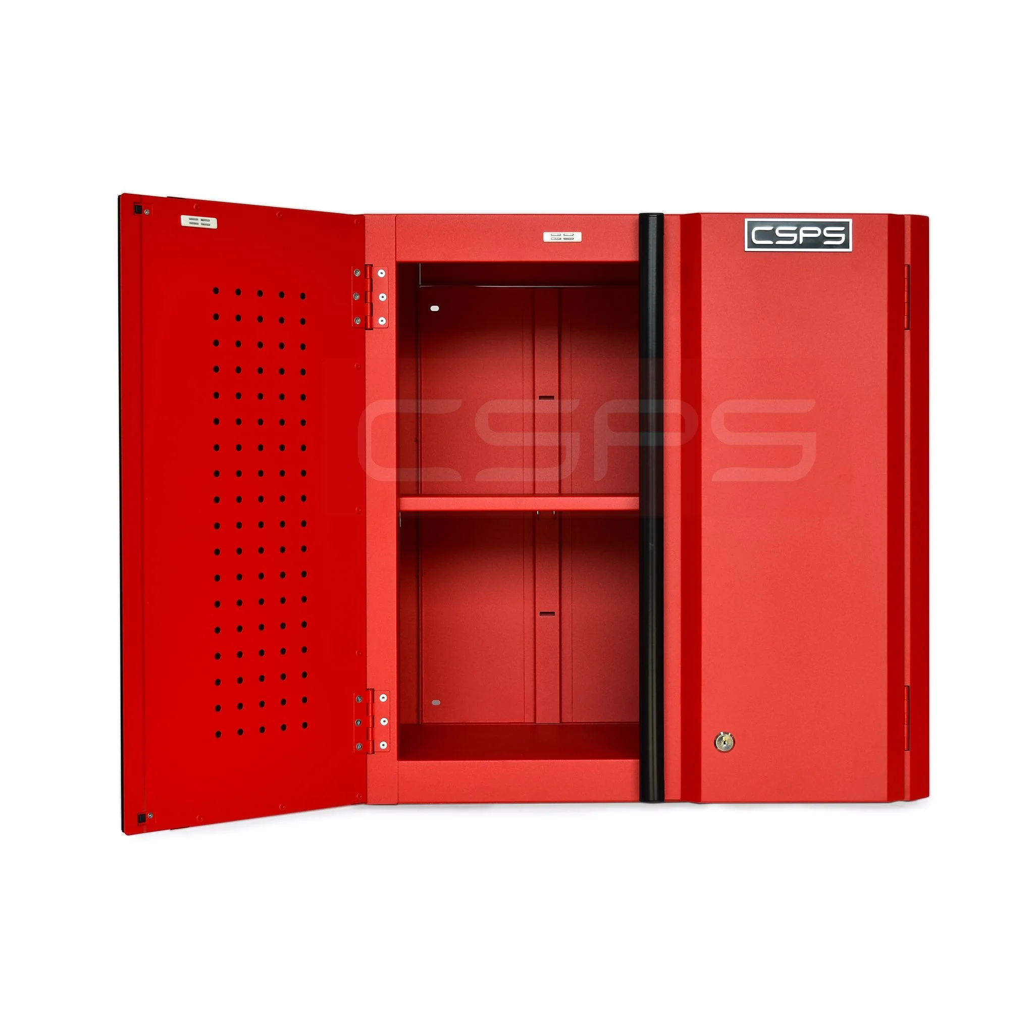 Tủ dụng cụ treo tường CSPS W61 x H61cm - 01 ngăn màu đen, đỏ, VNWC061H61A1BB1, VNWC061H61A1BC1