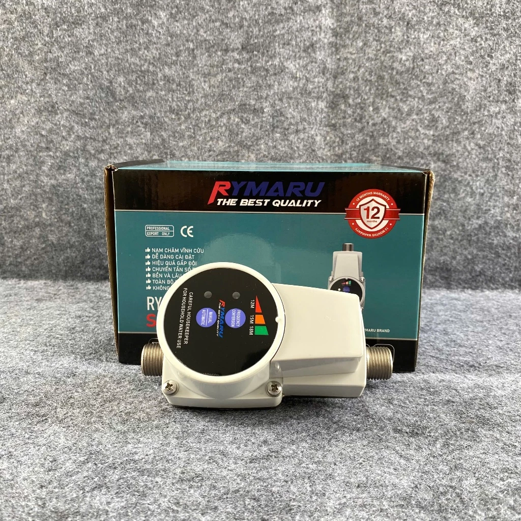 Máy bơm tăng áp mini RYMARU RY-01TB cho áp lực cao