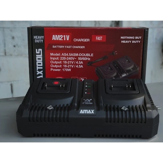 BỘ SẠC ĐÔI AMAXTOOLS AS4.5ASM-DOUBLE