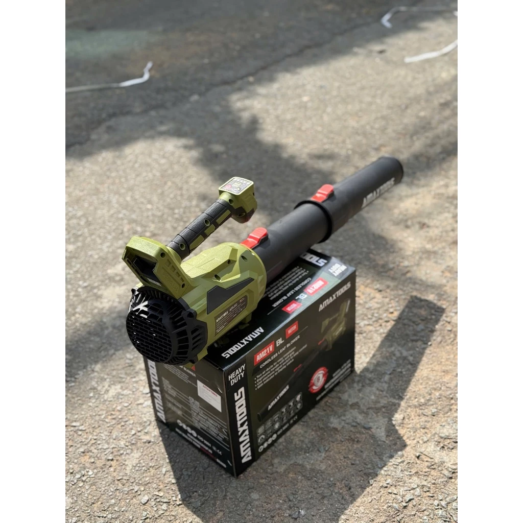 Máy Thổi Bụi, Thổi Lá Pin AMAXTOOLS ATB260-SM | Hệ 21V Chân Pin Phổ Thông | Động Cơ Turbo Siêu Mạnh (chưa pin sạc)2