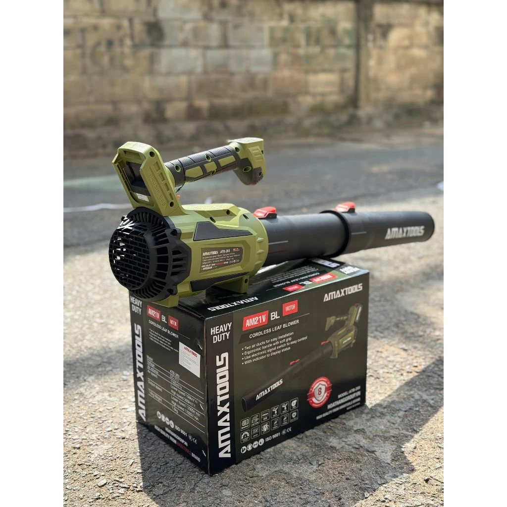 Máy Thổi Bụi, Thổi Lá Pin AMAXTOOLS ATB260-SM | Hệ 21V Chân Pin Phổ Thông | Động Cơ Turbo Siêu Mạnh (chưa pin sạc)34