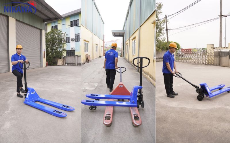 Xe Nâng Tay Càng Rộng Nikawa WFA-XNCR200 Tải 2000kg