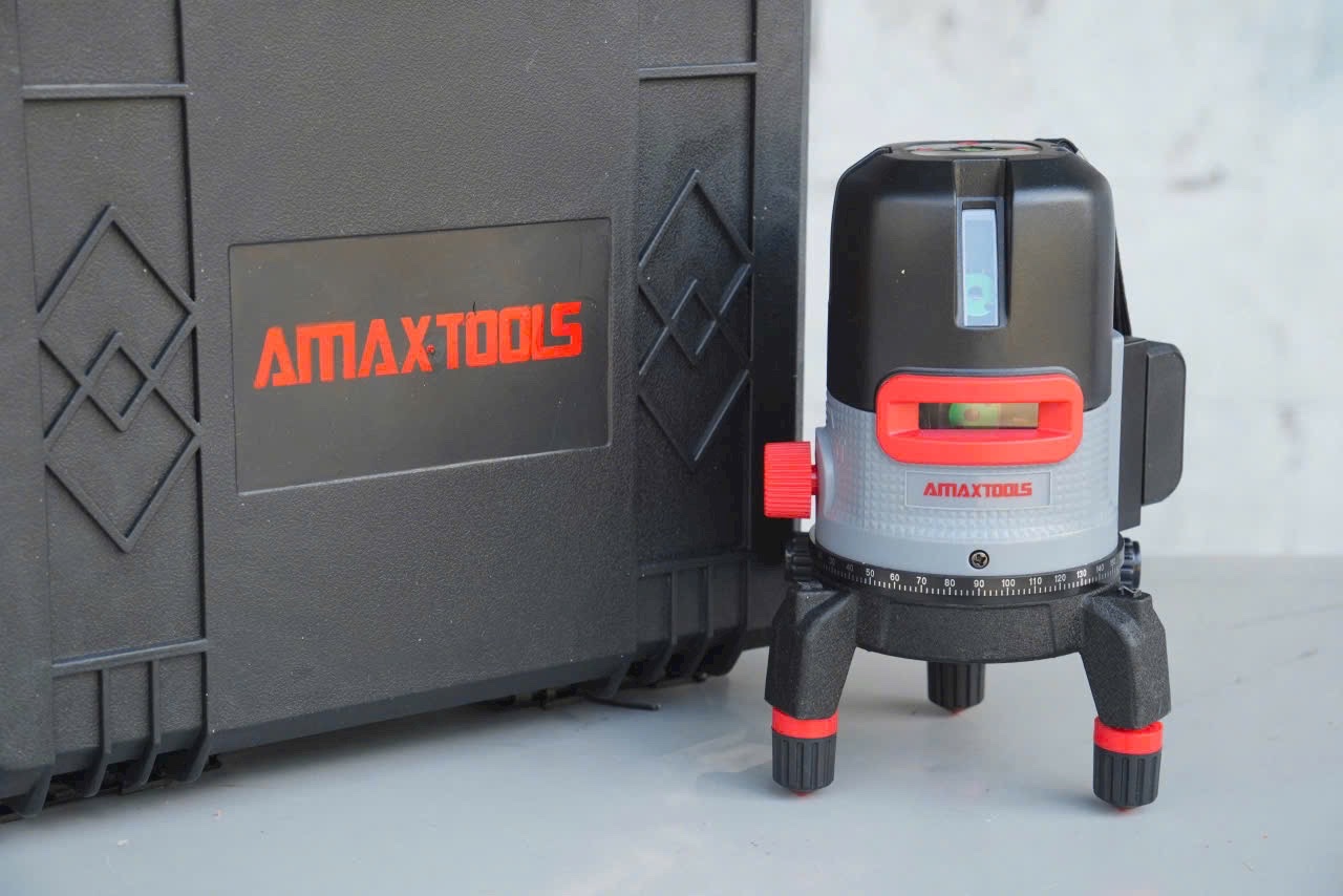 Máy cân mực 5 tia xanh Amaxtools ALZ6650 Chính Hãng