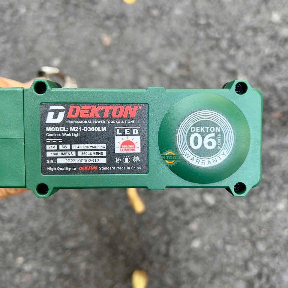 Đèn Pin Dekton M21-D360LM, M21-D360XLM - Xoay Đa Hướng - 360 Lumens - Chân Pin Phổ Thông