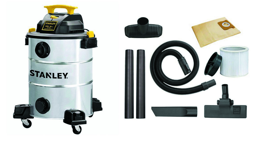 Máy Hút Bụi Công Nghiệp 3 Chức Năng - Khô/Ướt/Thổi - Hiệu Stanley USA - SL19156