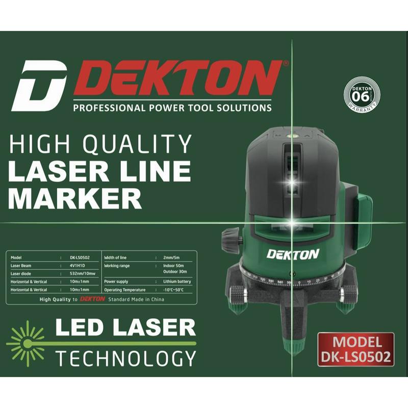 Máy Cân Bằng Laser Dekton DK-LS0502 5 Tia Xanh