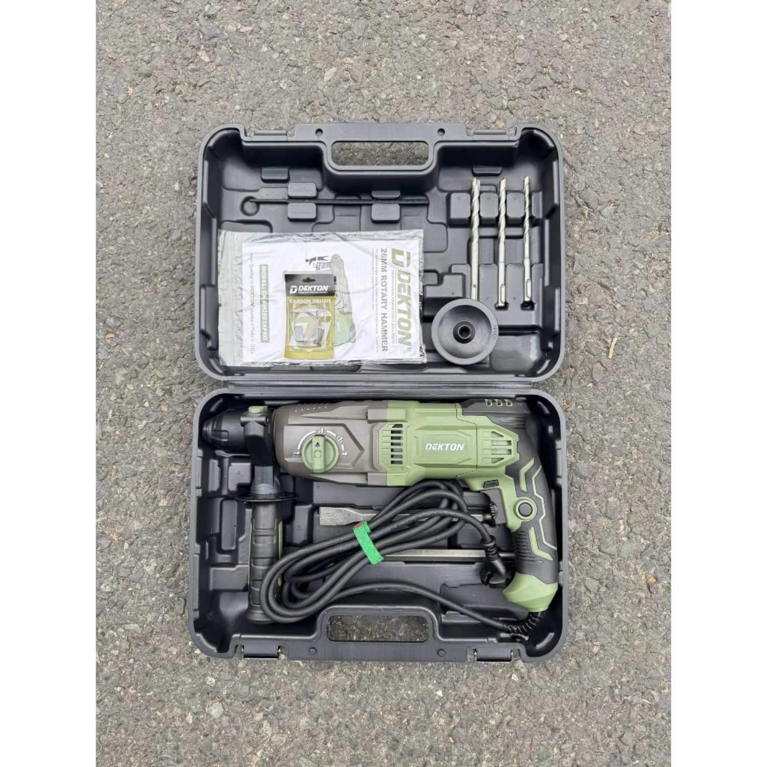 Máy Khoan Bê Tông 3 Chức Năng Dekton DK-RH2603XPRO 26mm 1050W