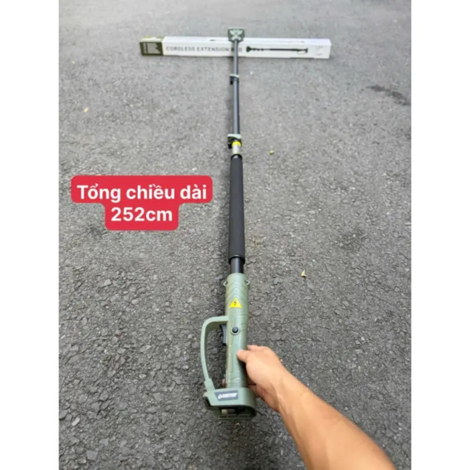 Cần Nối Dài 252cm Dekton M21-CN252X 21V Màu Olive