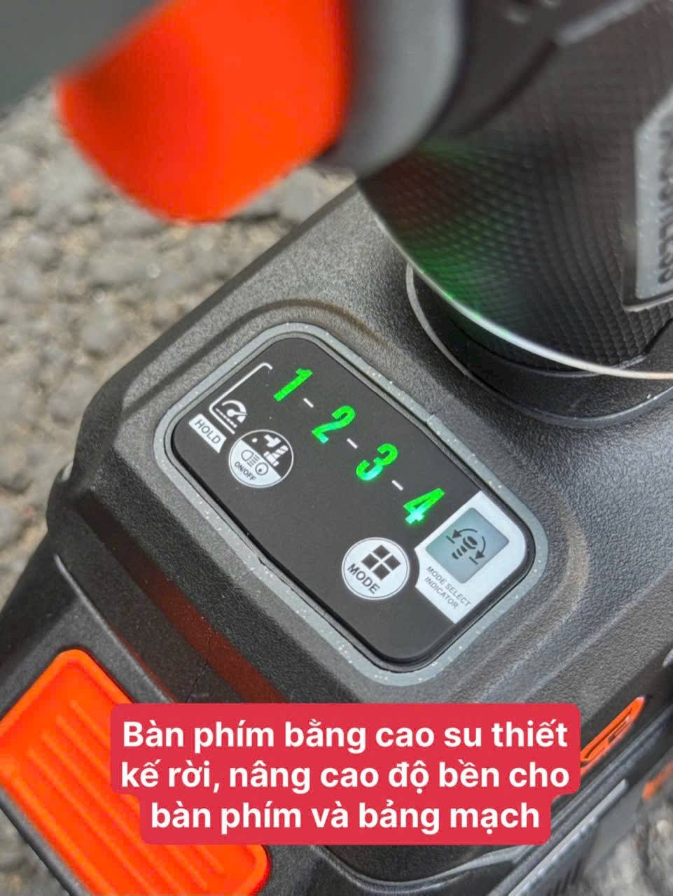Máy Siết Bu Lông 680Nm Pin 21V DEKTON M21-IW680PROMAX Động Cơ Không Chổi Than
